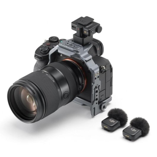 Adaptateur DJI Mic Mini et Mic 3 pour caméras Sony, Noir
