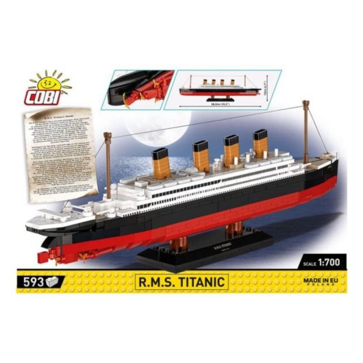 COBI R.M.S. Titanic COBI-1680 593 Teile