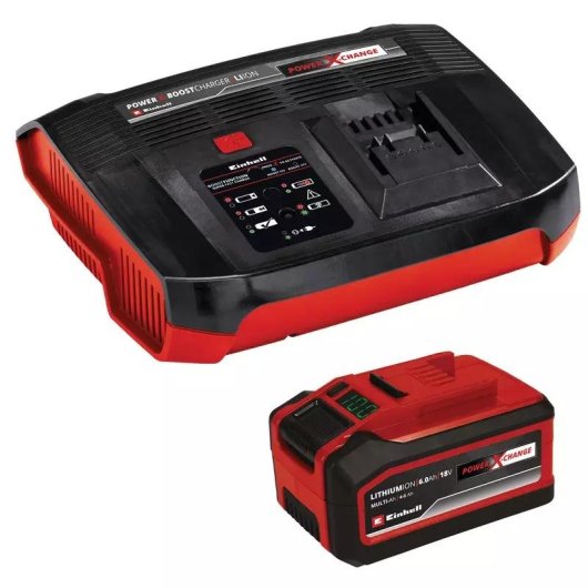 Cargador de batería Einhell 4512143 18 V 6 Ah Power X-Change