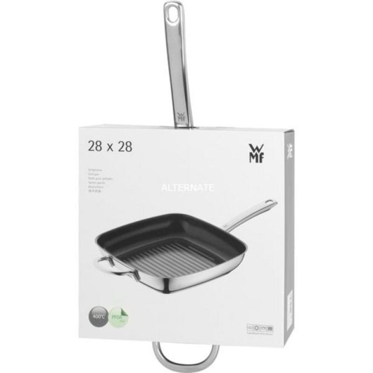 Sartén parrilla WMF Plaza 280 mm Acero inoxidable CeraProtect