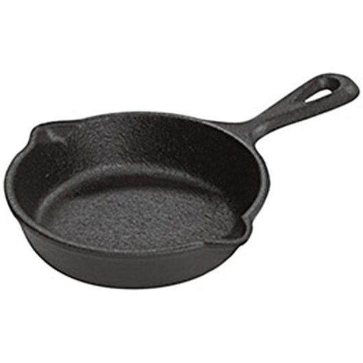 Reposoir de cuillère Lodge en fonte 3,5" Noir