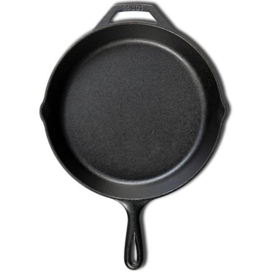 Sartén Lodge 12 Inch Cast Iron Skillet, hierro fundido, negro
