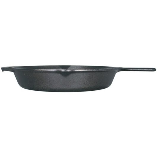 Sartén Lodge 12 Inch Cast Iron Skillet, hierro fundido, negro