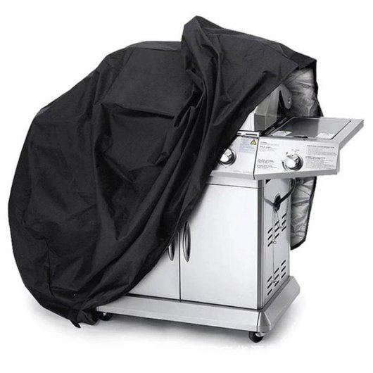 Funda Impermeable Para Barbacoa/bicicleta/muebles De Jardín Xxl 190x71x117cm - Negra