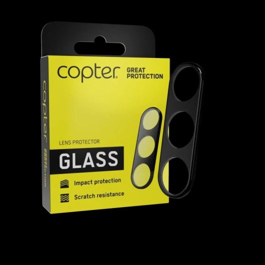 Copter Iphone 16 Pro / 16 Pro Max Lente Exoglass Cubierta De Lente