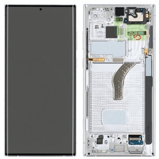 Pantalla Lcd Galaxy S22 Ultra En Color Blanco Fantasma