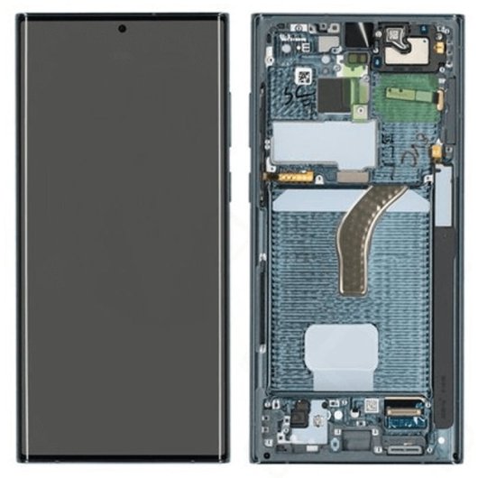 Pantalla Lcd Verde Del Galaxy S22 Ultra