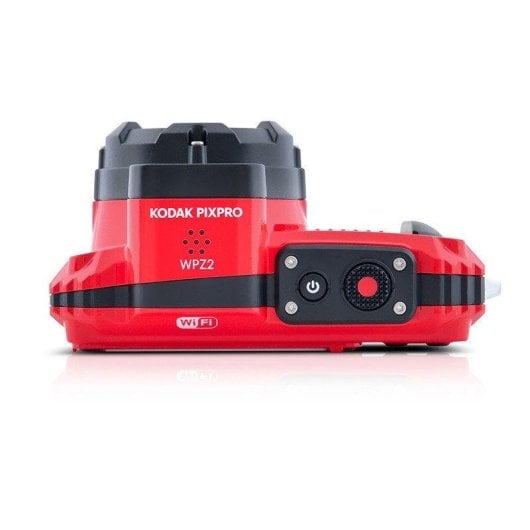 Cámara Compacta Kodak Pixpro WPZ2 16,7MP Zoom 4x WiFi Sumergible Roja
