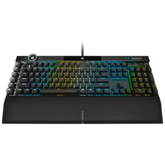 Tastiera Corsair K100 RGB meccanica Cherry MX Speed QWERTZ tedesca RGB