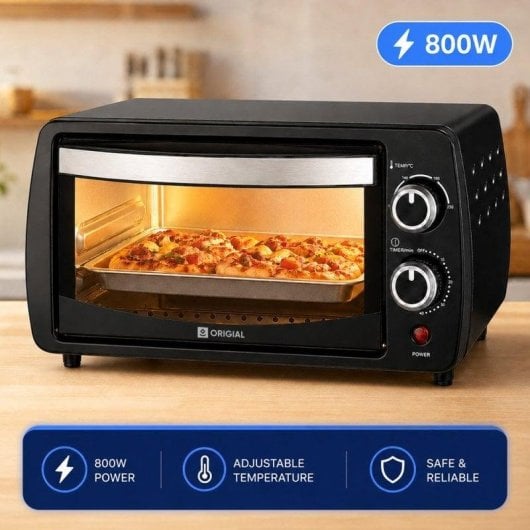 Horno de Sobremesa Origial Cook&Bake 10L Negro