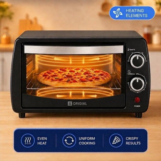 Horno de Sobremesa Origial Cook&Bake 10L Negro