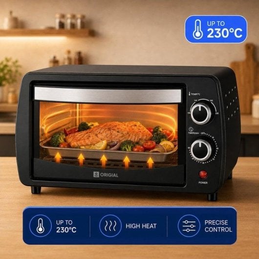 Horno de Sobremesa Origial Cook&Bake 10L Negro