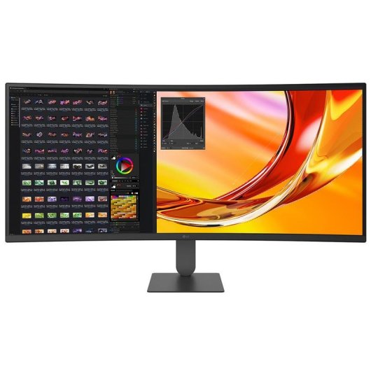 Monitor LG 34'' UltraWide Quad HD 144Hz VA Curvo FreeSync Premium HDR10 Ajuste altura