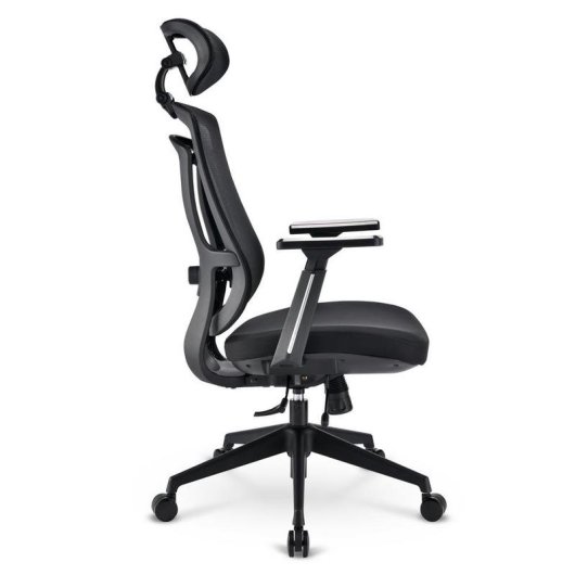 Silla de oficina Sharkoon OfficePal C20 con respaldo de malla y reposabrazos ajustables