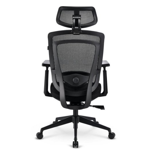 Silla de oficina Sharkoon OfficePal C20 con respaldo de malla y reposabrazos ajustables