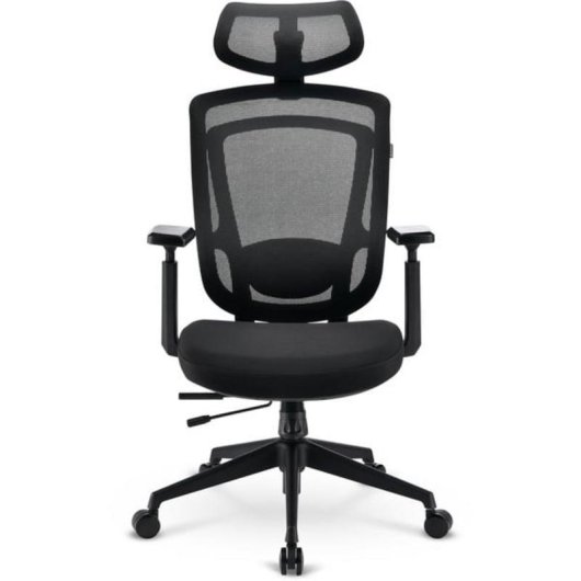 Silla de oficina Sharkoon OfficePal C20 con respaldo de malla y reposabrazos ajustables