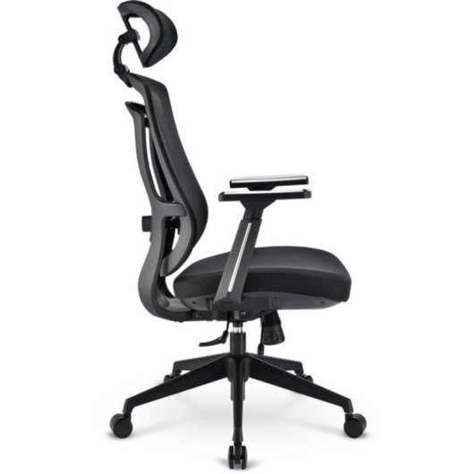 Silla de oficina Sharkoon OfficePal C20 con respaldo de malla y reposabrazos ajustables