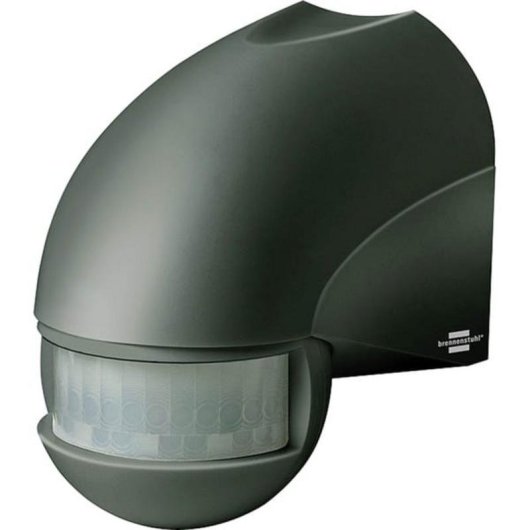 Sensor de movimiento Brennenstuhl Alámbrico PIR 180 Interior y exterior IP44 profesional
