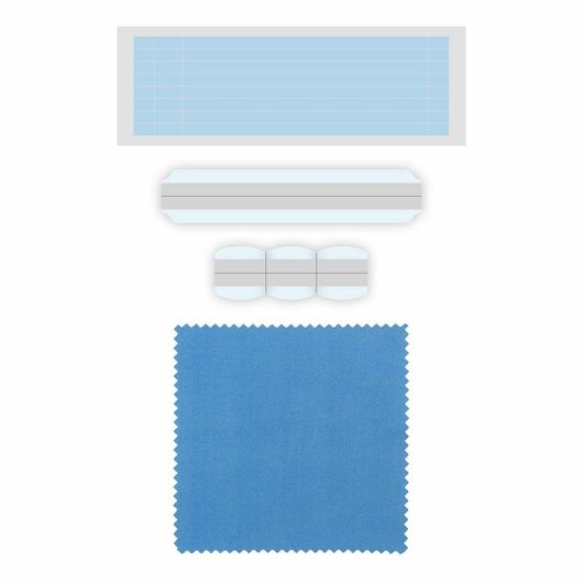 Etiquetas autoadhesivas DICOTA D30194 transparentes rectangulares 120 x 190 mm