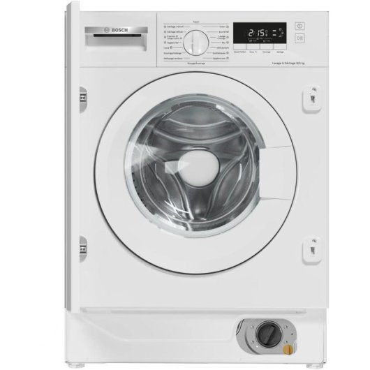 Lavasecadora Bosch 8kg A WKD28260FR avec EcoSilence Drive et intégrée