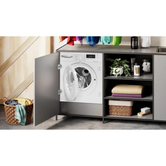 Lavasecadora Bosch 8kg A WKD28260FR avec EcoSilence Drive et intégrée