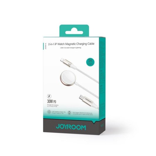 Cargador Inalámbrico Joyroom S-IW012 30W 1,5 m Blanco