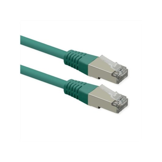 Cable de red Roline Cat6 S/FTP 0,3 m verde