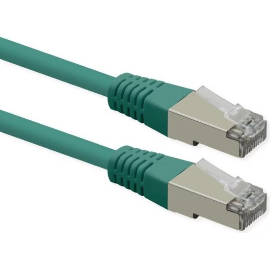 Cavo di rete Roline S/FTP Cat6 PoE verde 0,5 m