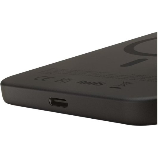 Batería externa Zens ZEPP06B/00 5000 mAh Cargador inalámbrico 25 W Negro