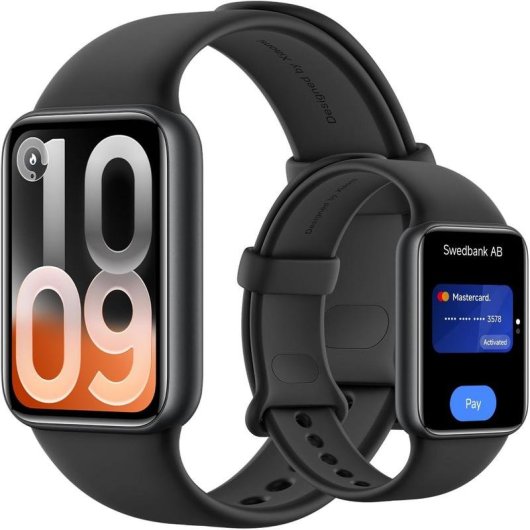 Pulsera de actividad Xiaomi Smart Band 10 Pro Bluetooth NFC AMOLED Negro 21 días GPS
