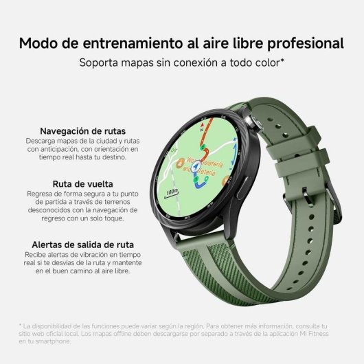 Xiaomi Watch S5 Bluetooth GPS NFC 46mm Prateado Bracelete Borracha 5ATM Cardio