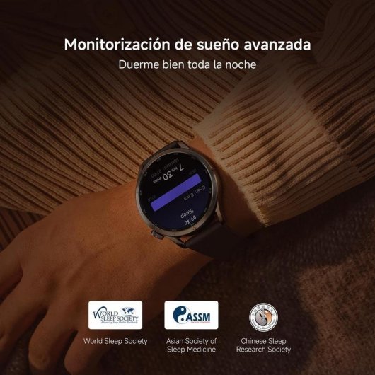 Xiaomi Watch S5 Bluetooth GPS NFC 46mm Prateado Bracelete Borracha 5ATM Cardio
