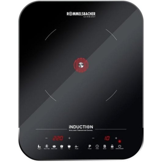 Placa de indução Rommelsbacher CTS 2000/IN 1 zona 2000W