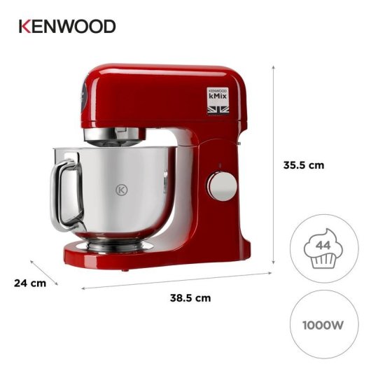Robot de cocina Kenwood kMix 5 L Rojo 1000 W