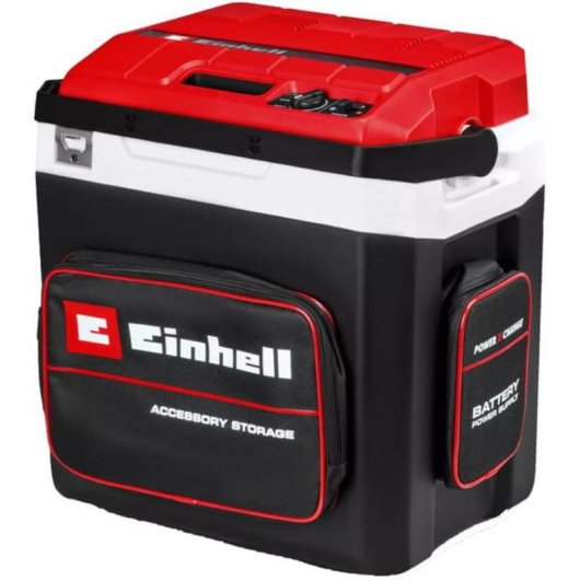 Arrefecedor portátil Einhell TE-COL 18/27 Li-Solo 27 L Preto/Vermelho/Branco