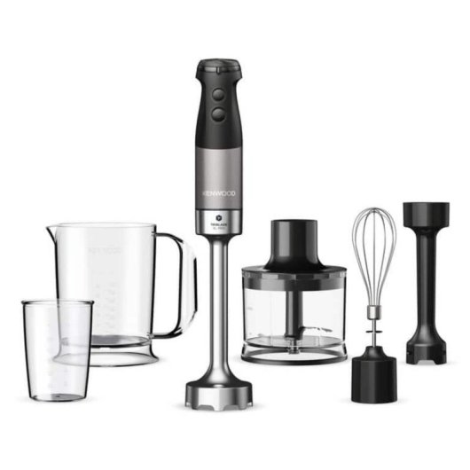 Batidora de inmersión Kenwood Triblade XL Pro 1200 W Gris Negro Plata