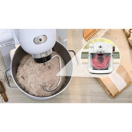 Robot de cuisine Bosch Serie 6 MUMS6EW22 5,5 L 1600 W Blanc