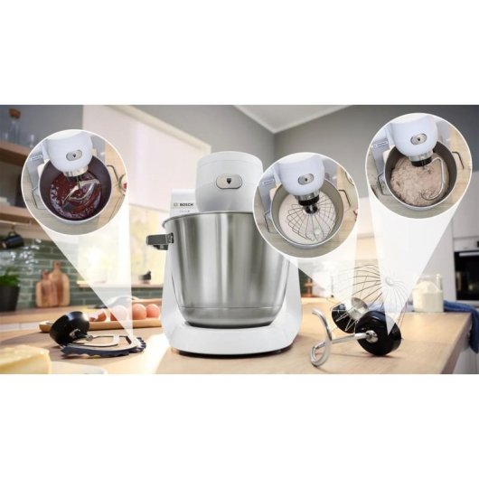 Robot de cuisine Bosch Serie 6 MUMS6EW22 5,5 L 1600 W Blanc