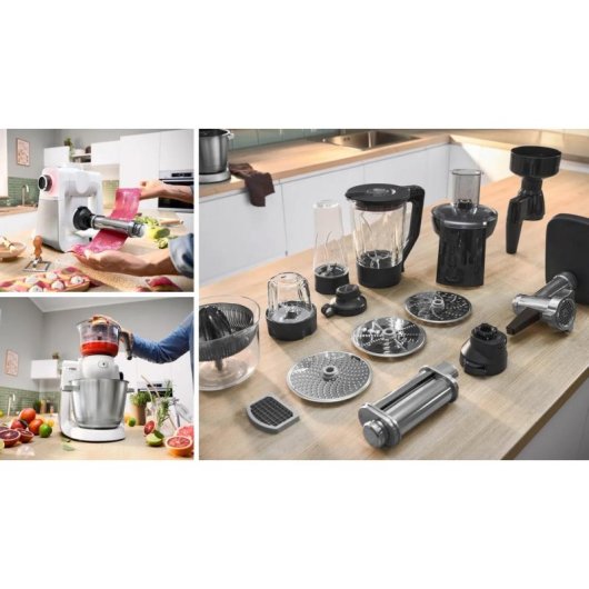 Robot de cuisine Bosch Serie 6 MUMS6EW22 5,5 L 1600 W Blanc