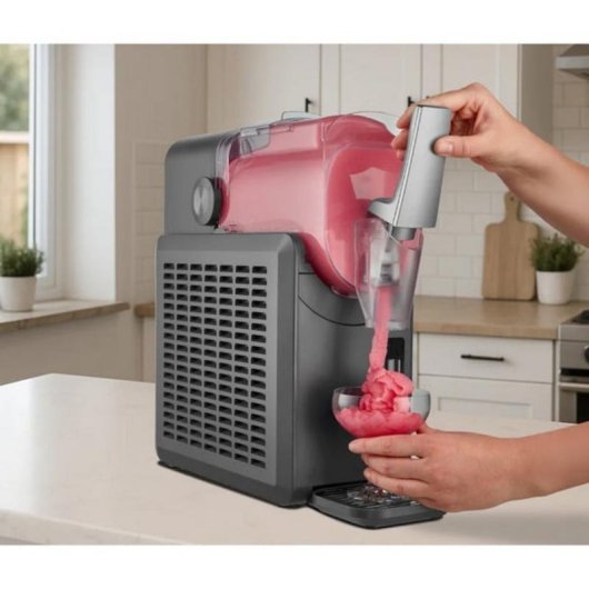 Heladora MEDION LIFE Slush-Eismaschine MD12090 2,6 L Gris