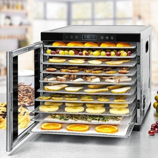 Lebensmittel-Entwässerer Rommelsbacher DA 1050 1000 W 10 Edelstahl-Bleche