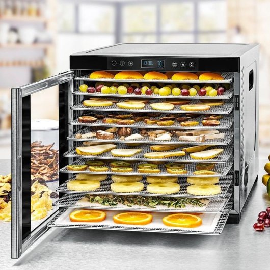 Lebensmittel-Entwässerer Rommelsbacher DA 1050 1000 W 10 Edelstahl-Bleche