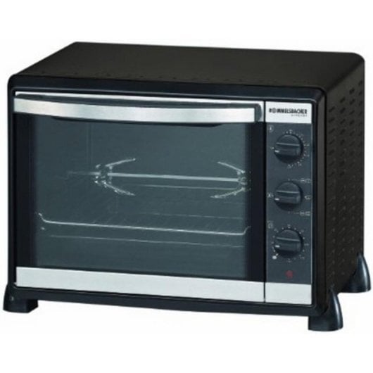 Minibackofen Rommelsbacher BG 1550 30L 48,5cm Grill 1550W Schwarz