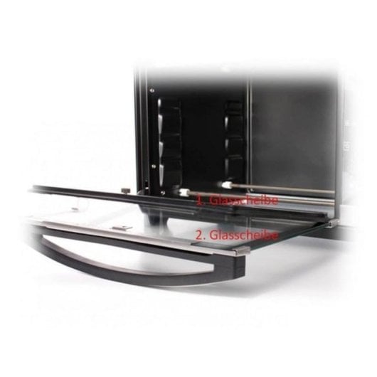 Minibackofen Rommelsbacher BG 1550 30L 48,5cm Grill 1550W Schwarz