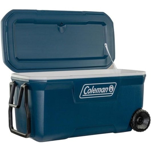 Nevera portátil Coleman Xtreme 70qt 94L con ruedas azul