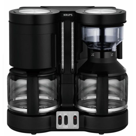 Caffettiera a filtro Krups KM8508 1 L 2200 W 10 Tazze con spegnimento automatico