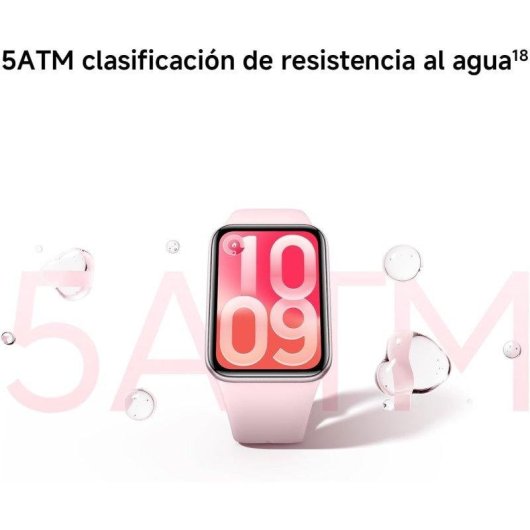 Pulsera de actividad Xiaomi Smart Band 10 Pro Bluetooth AMOLED Rosa 21 días GPS