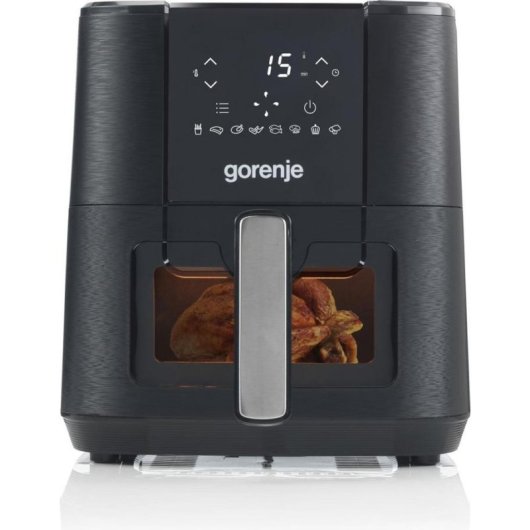 Airfryer Gorenje AF1350DWB 5,4L 1350W Fenêtre 8 Programmes Minuteur