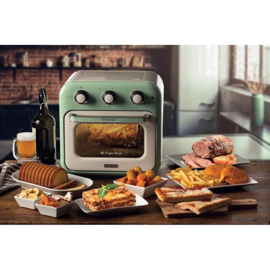 Airfryer Ariete 4632/04 16L 1400W avec Minuterie Panier Rotatif