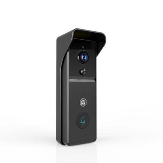 Timbre Nedis WIFICDP21BK Wi-Fi inalámbrico sensor movimiento exterior negro